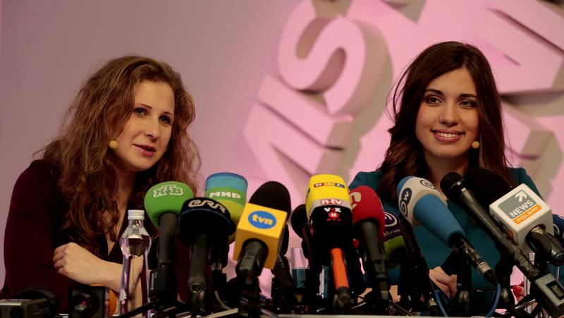 Las Pussy Riot Dicen Que Quieren Echar A Putin Del Poder