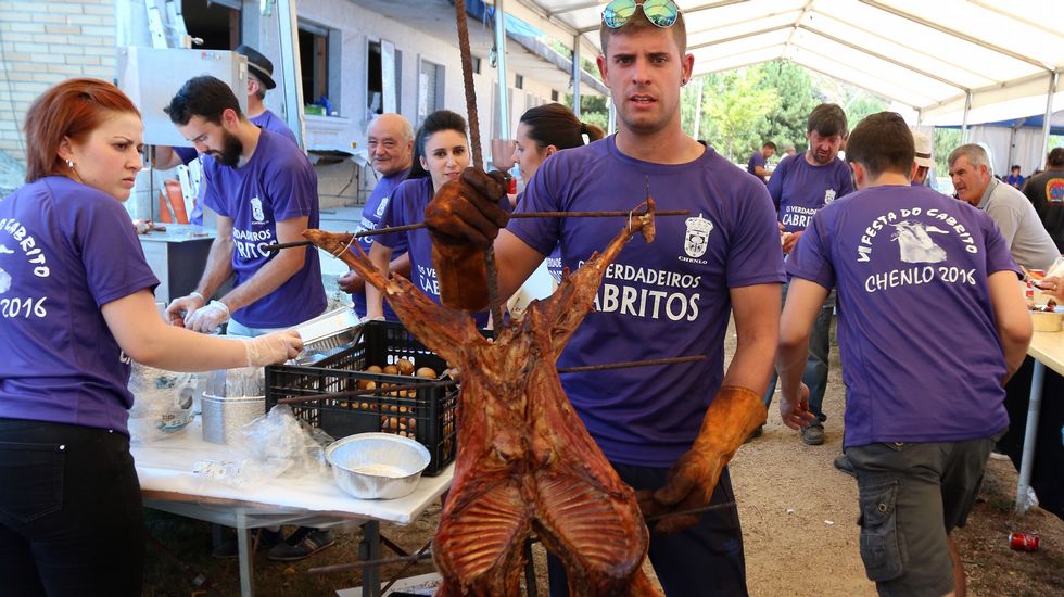 Fiesta Del Cabrito O Espeto De O Porri O