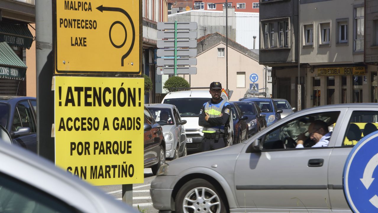 Los Cortes De Calles Por Las Obras En El Centro Carball S Provocaron