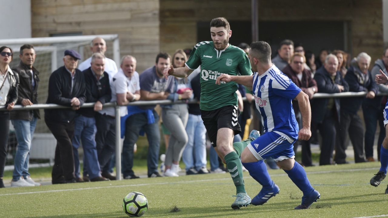 Tablas En El Derbi Entre El Fisterra Y El Baio