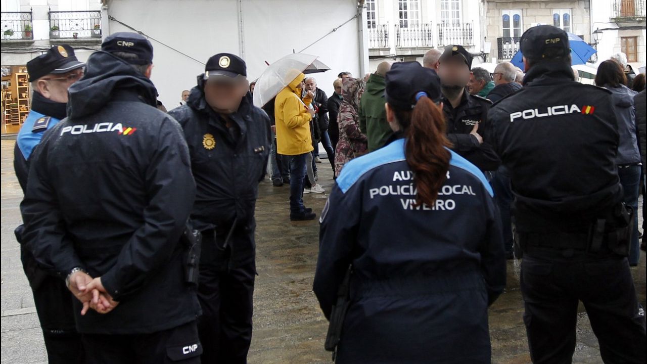 Polic A Nacional Polic A Local Y Guardia Civil Blindan Viveiro