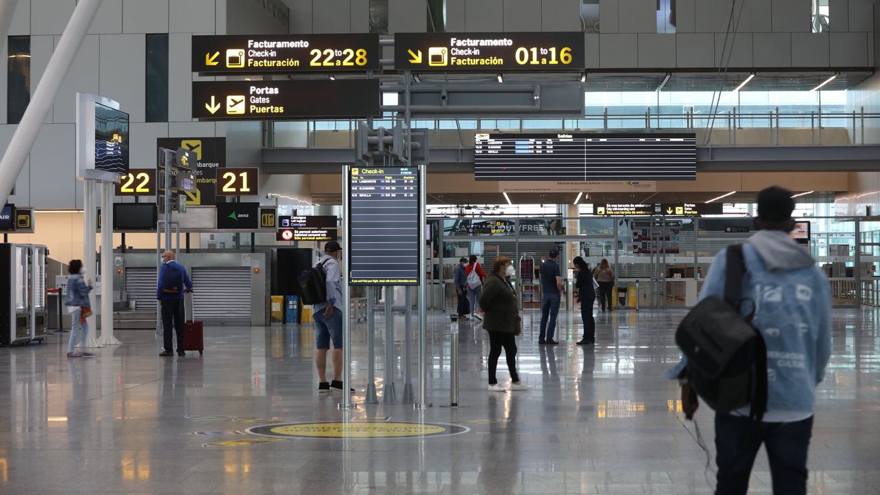 Los Aeropuertos Gallegos Pierden Tres Millones De Pasajeros Por La Pandemia