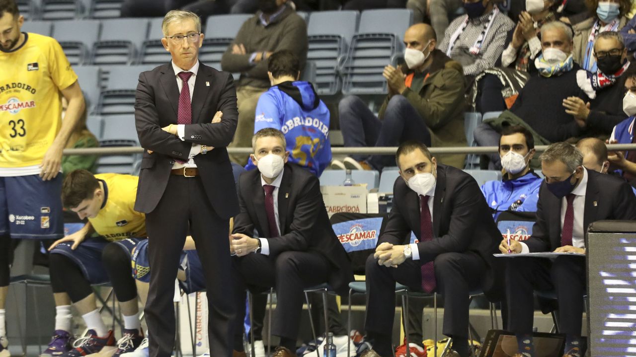 Moncho Fernández entrenador del Obradoiro Estoy muy muy muy