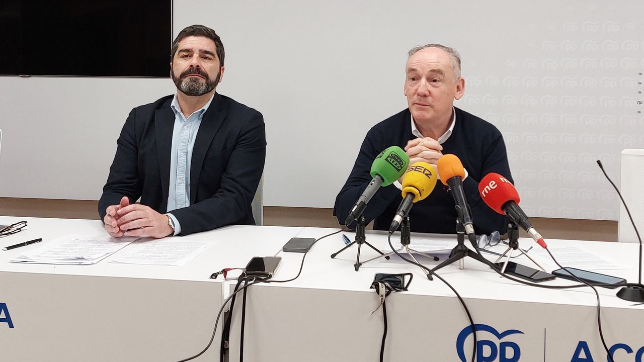 Miguel Lorenzo candidato del PP a la alcaldía de A Coruña presenta su