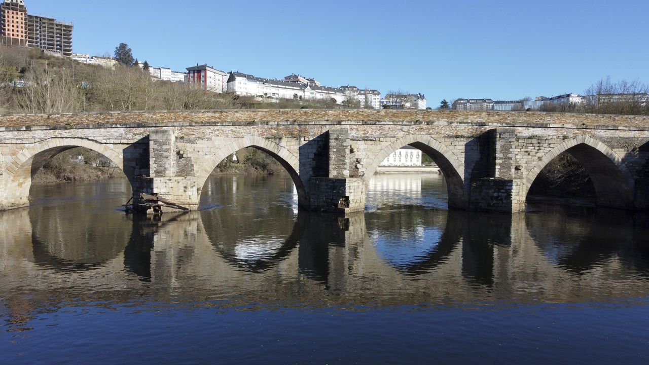 As Qued El Puente Romano De Lugo Tras Las Crecidas