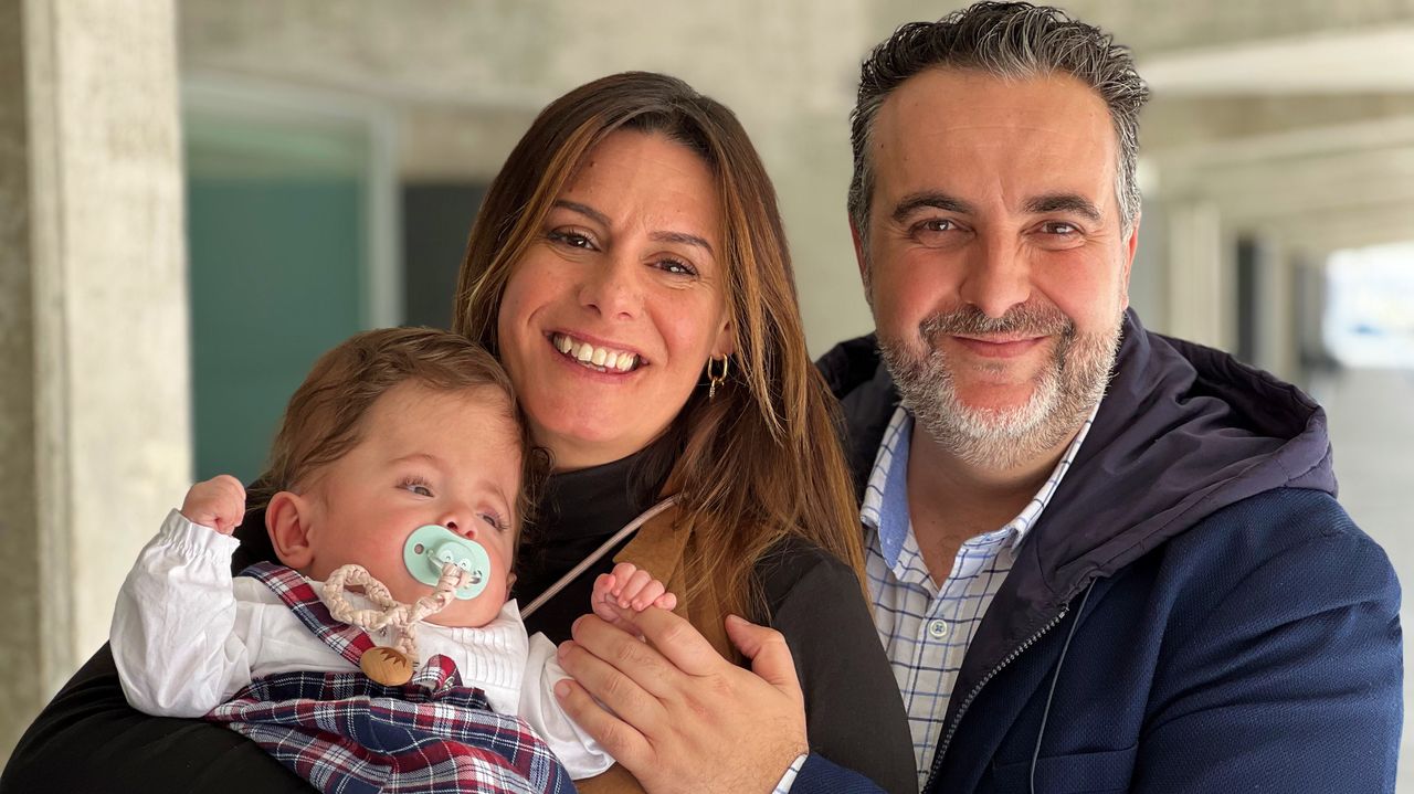 María e Israel padres de Loreto A nuestra hija le daban segundos de