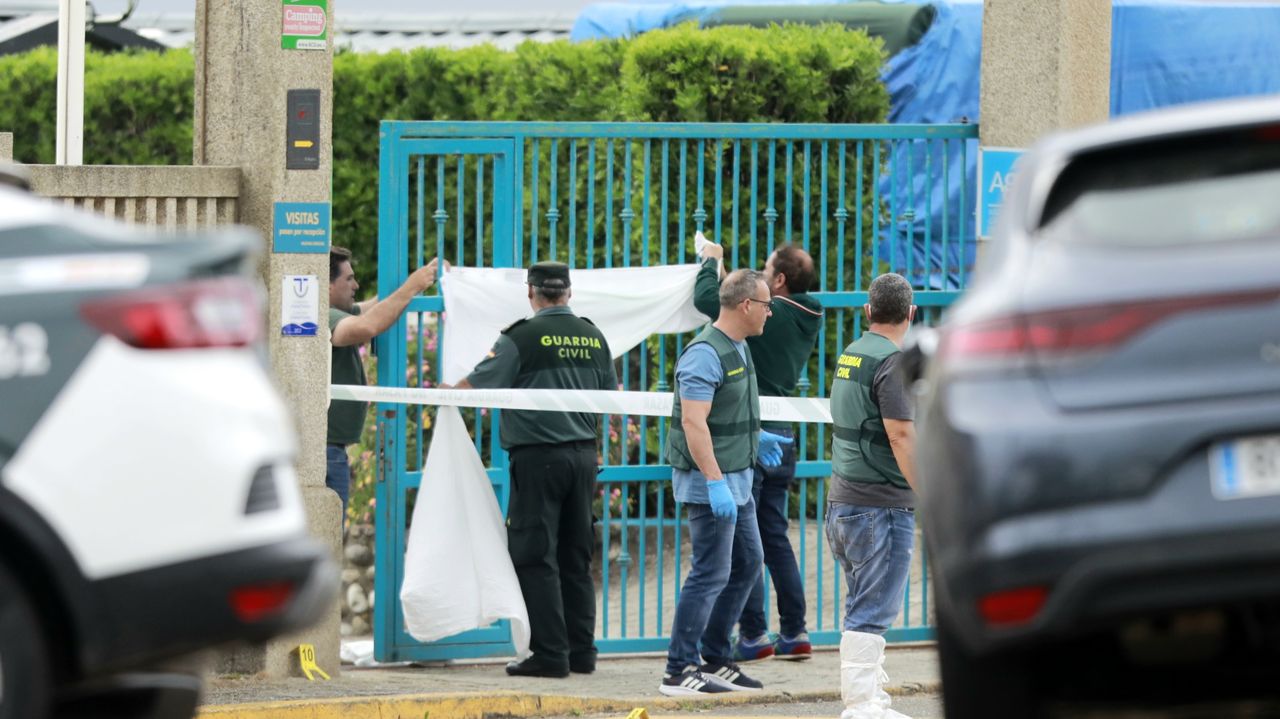 El guardia civil que mató a tiros a su expareja en un cámping de Oia