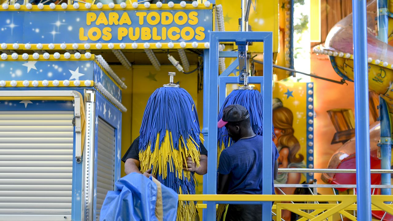 Barracas y casetas del San Froilán abren desde hoy e inauguran de forma