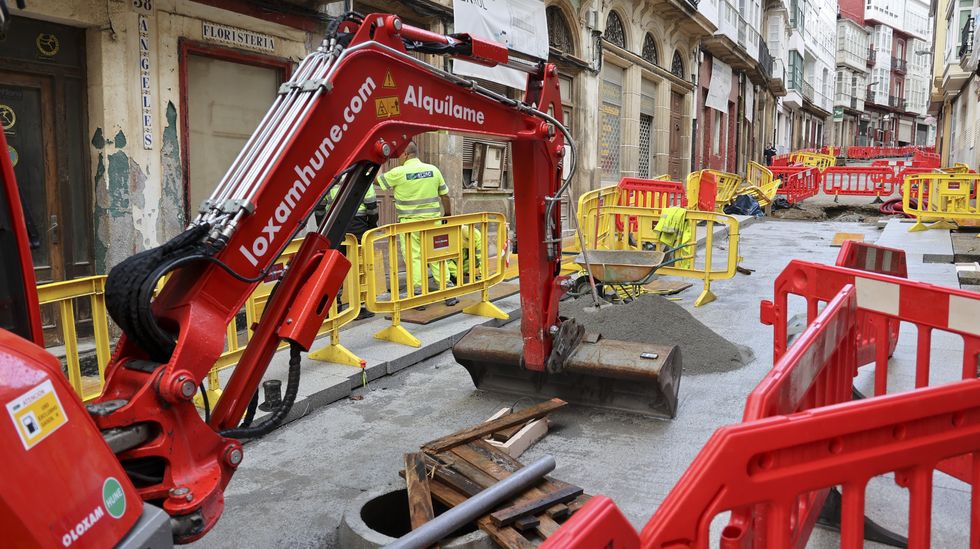 El Fin De La Calle San Francisco En Ferrol Vello Se Retrasa Dos Meses Y