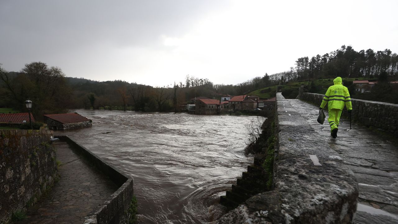 Los efectos del temporal en Galicia en imágenes