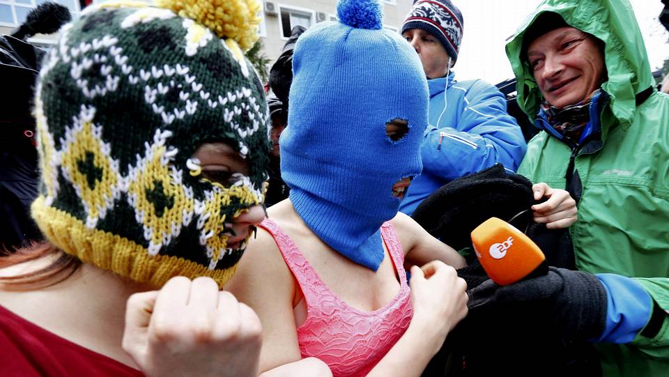 Las Pussy Riot Salen En Libertad Horas Después De Ser Arrestadas En Sochi