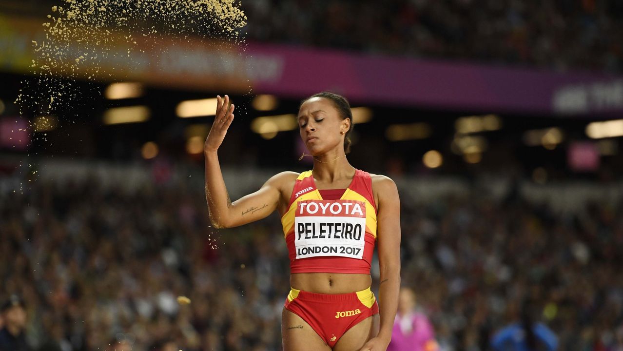 La federación española eligió a Ana Peleteiro como mejor atleta de agosto