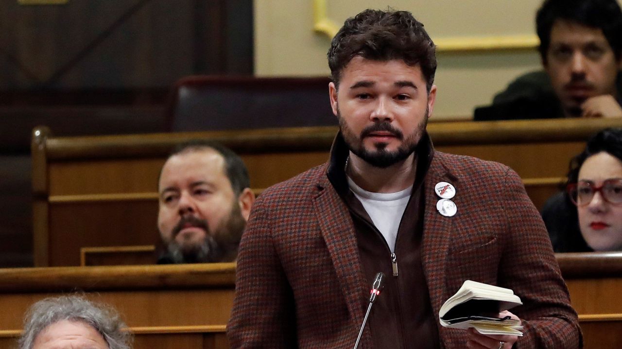 Gabriel Rufián Queremos Recuperar El País Que Algunos De Ustedes Nos Han Robado