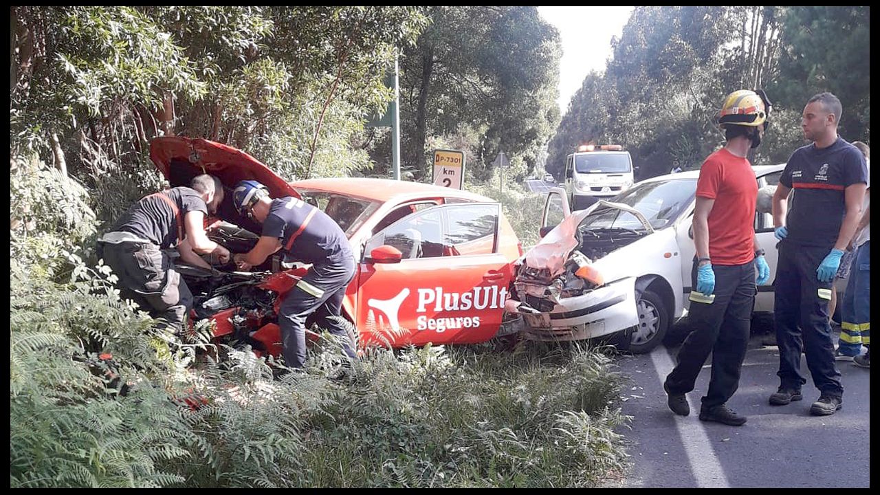 Cuatro Personas Resultaron Heridas Tras Sufrir Un Accidente Viario En