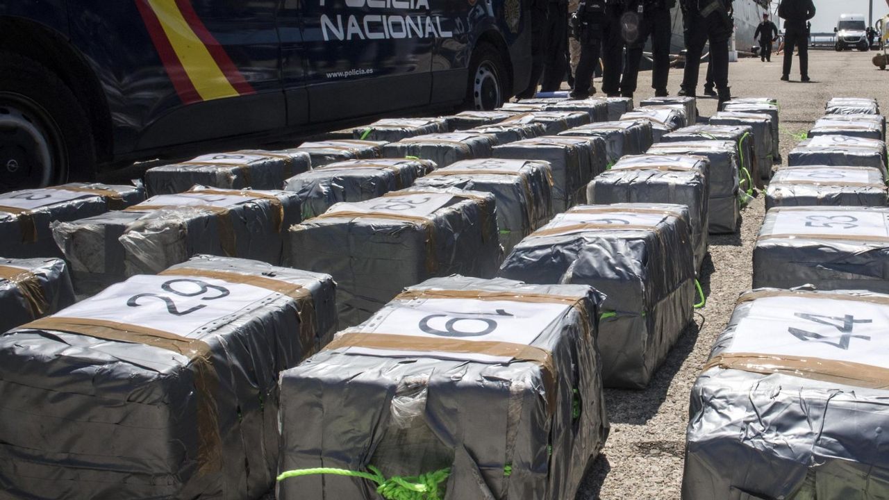 La Policía Nacional Incauta El Primer Gran Alijo Del Año En Galicia 500 Kilos De Coca Que 6134