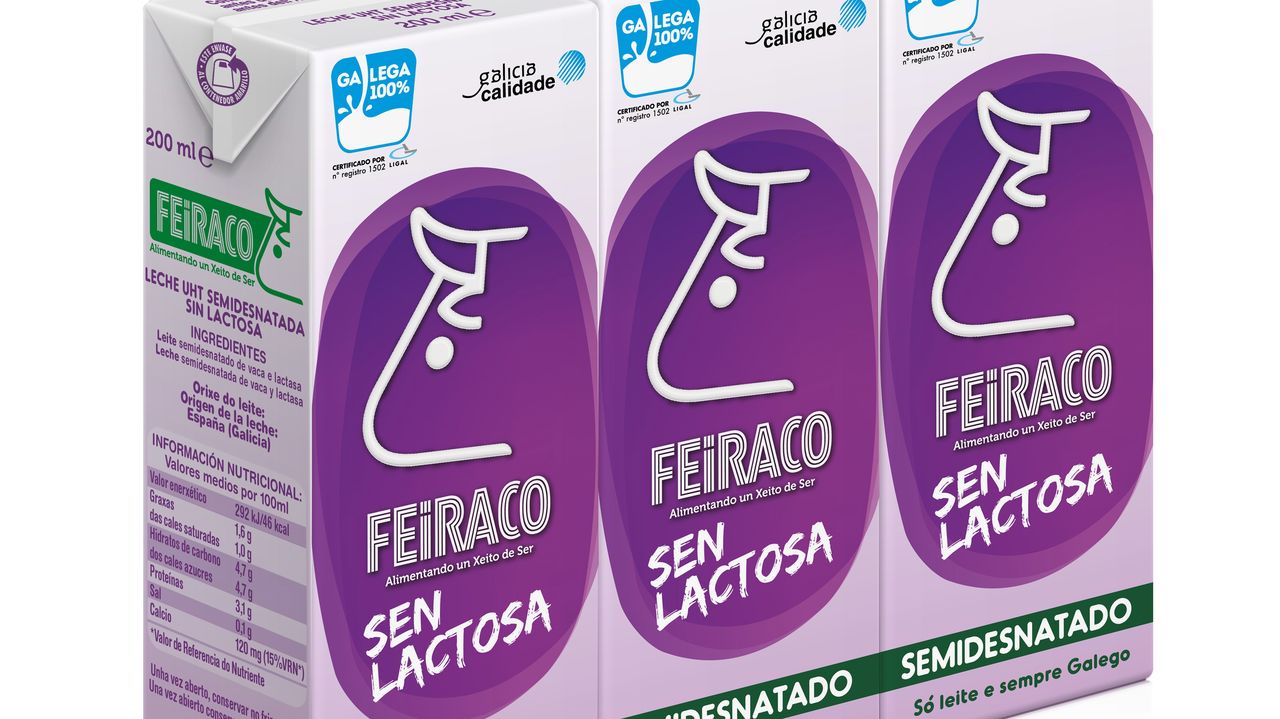 Leche Feiraco sin lactosa