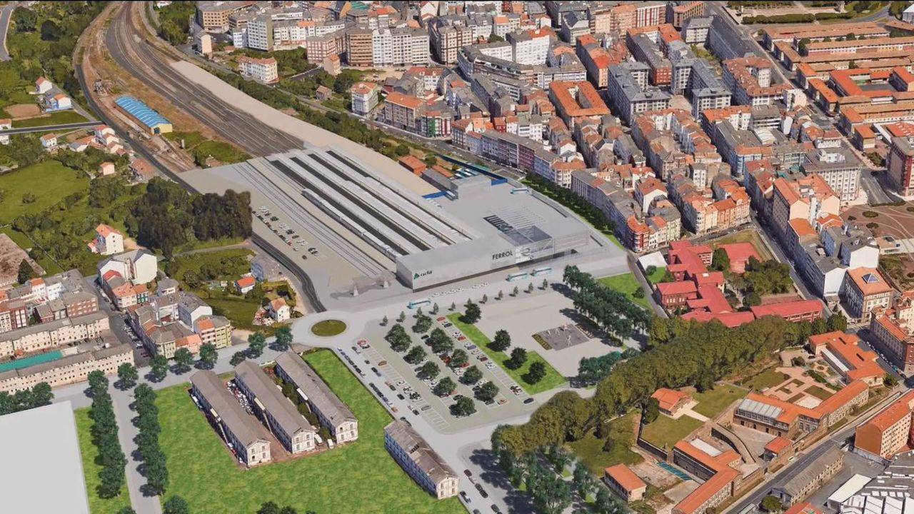 Proyecto De La Nueva Estación De Ferrol Para La Integración De Trenes Y Buses 4257