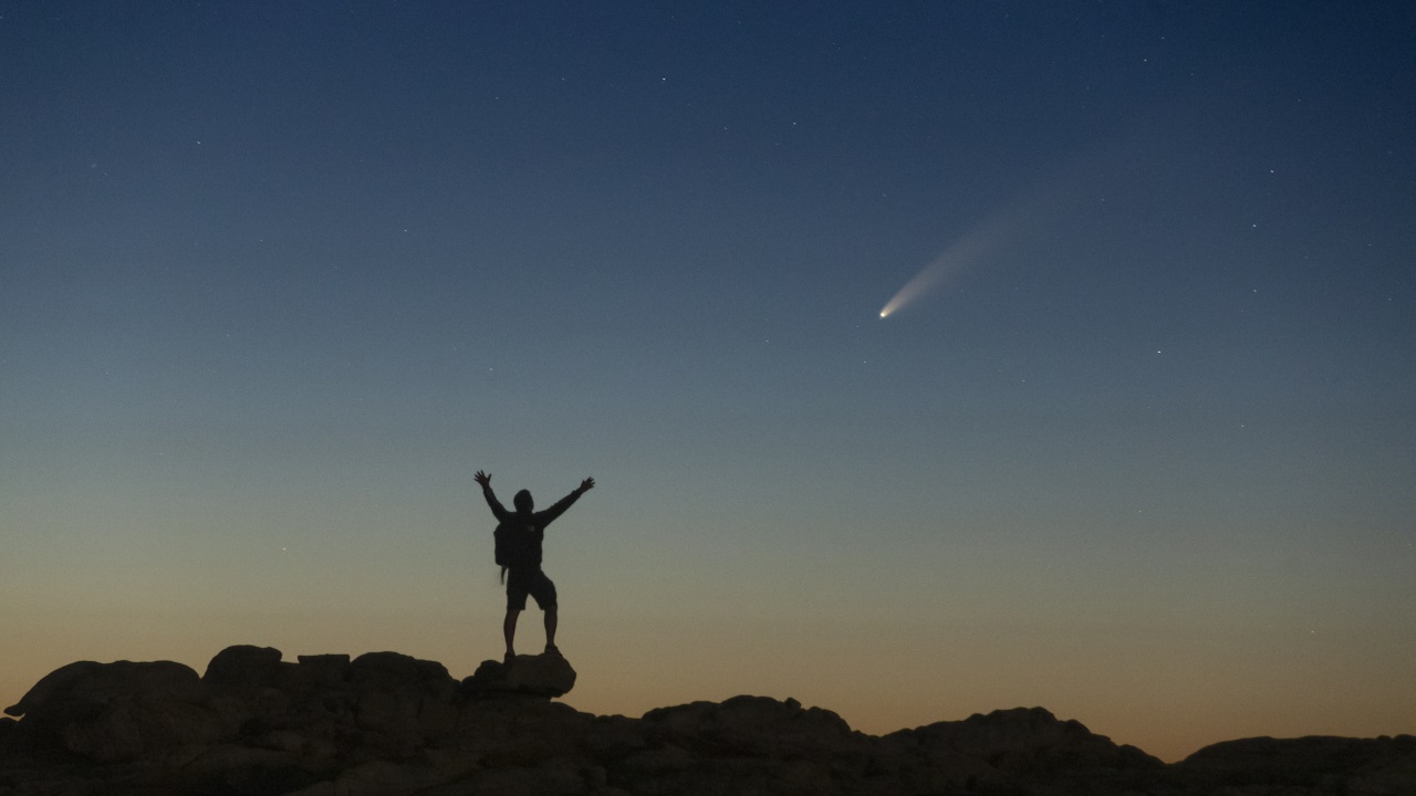 Estrella en el cielo muerte