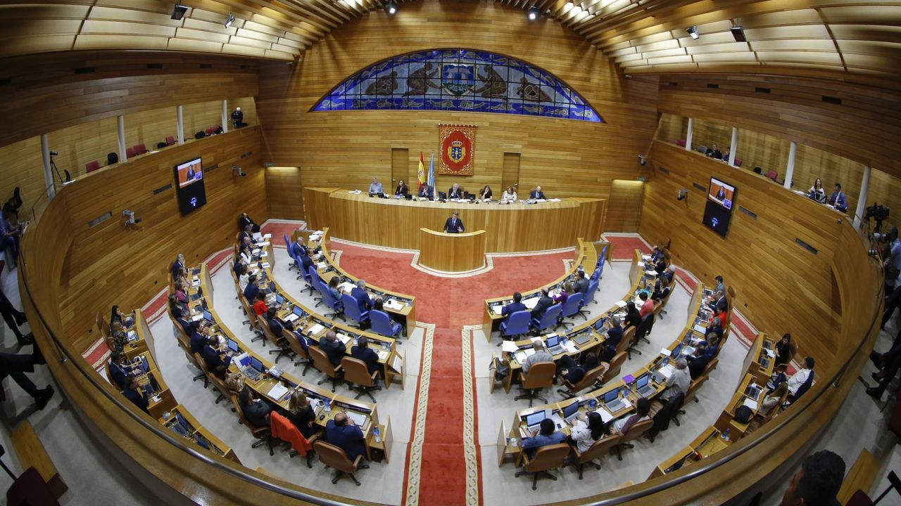 El área De Santiago Renueva La Mitad De Sus Caras En El Parlamento Gallego