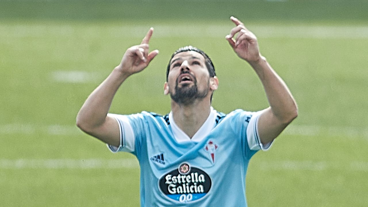 Nolito, in the ideal eleven of matchday 26 of La Liga Fantasy