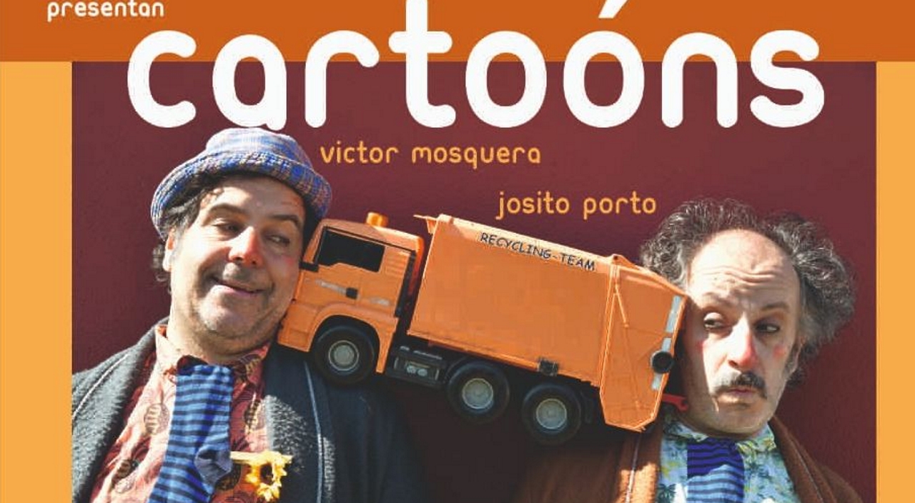 The theater returns to Cambados this Sunday with «Cartoóns»