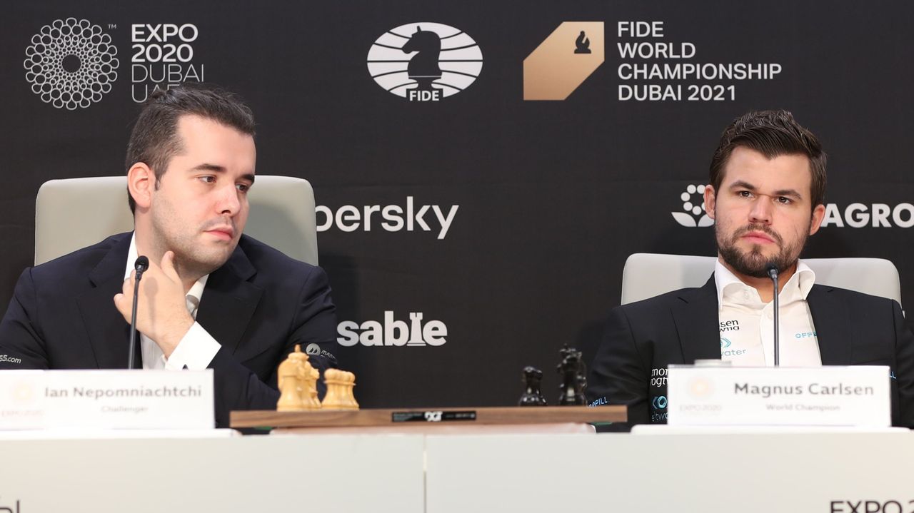 En directo Mundial de ajedrez, Carlsen contra Nepomniachtchi