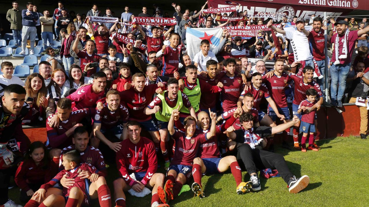 El Pontevedra, a tiro de piedra de regresar a la división de bronce