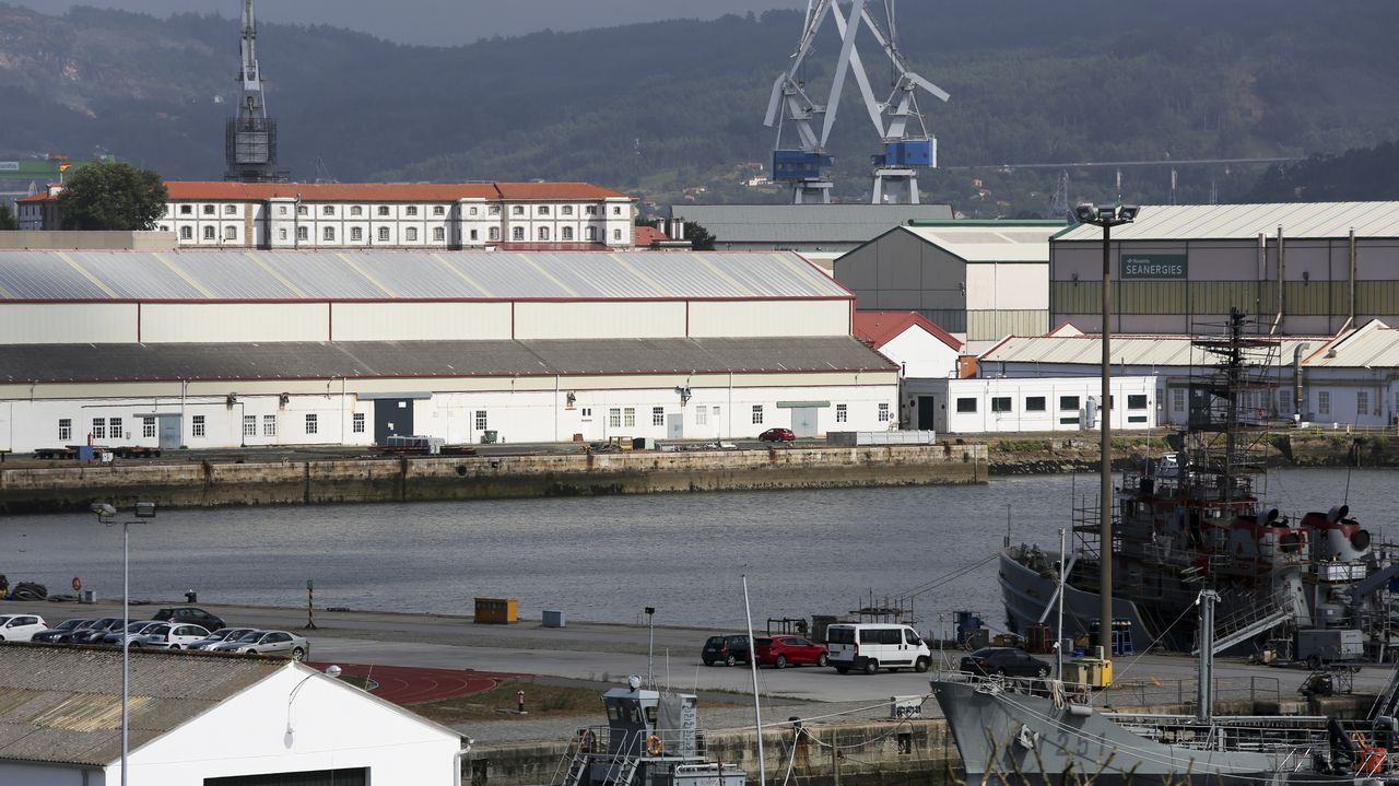 Million-dollar investment in the Ferrol arsenal for the landing of NATO ships