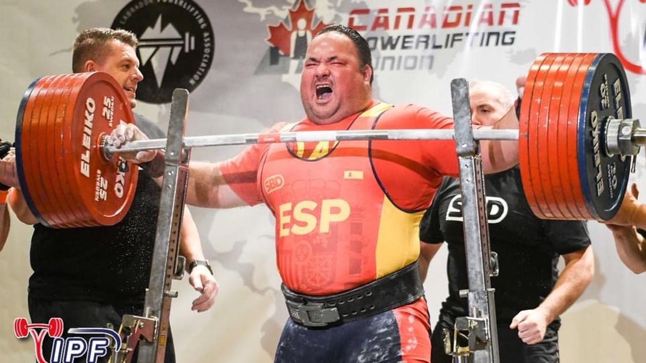 Jesús Prieto de Ferrol wins second world powerlifting title