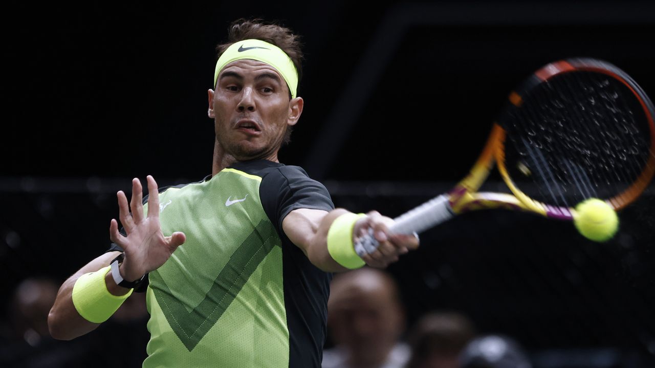 Rafa Nadal, eliminated from the Paris Masters 1000 on his return to the tracks