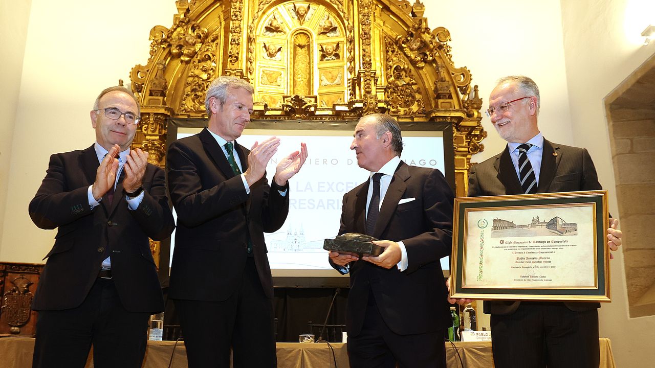 El Club Financiero De Santiago Entrega El Premio A La Excelencia Empresarial Al Sabadell Gallego