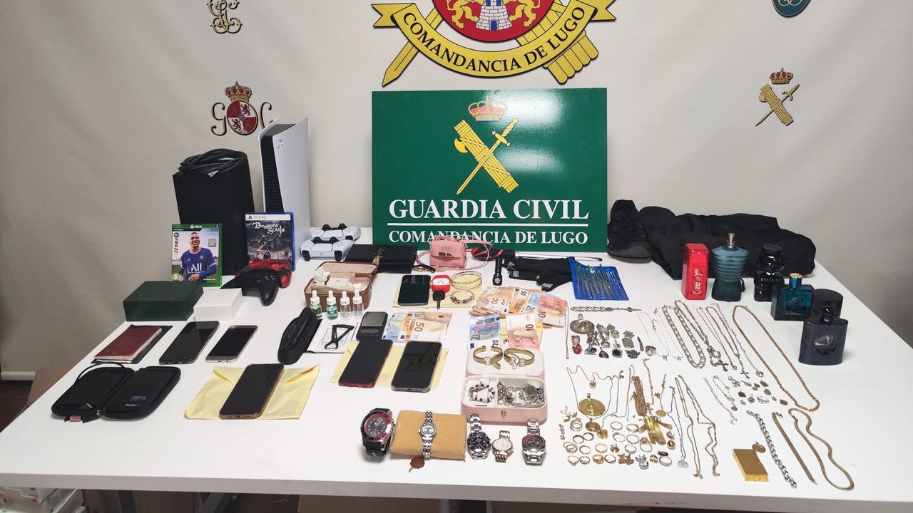 Detenidos En Lugo Cinco Integrantes De Una Banda Criminal Que Entraba En Casas De Toda Galicia 2964