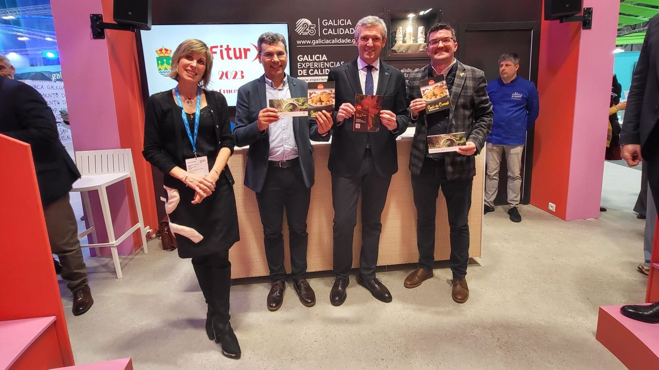 Vila de Cruces llevó a Fitur la Festa do Galo de Curral