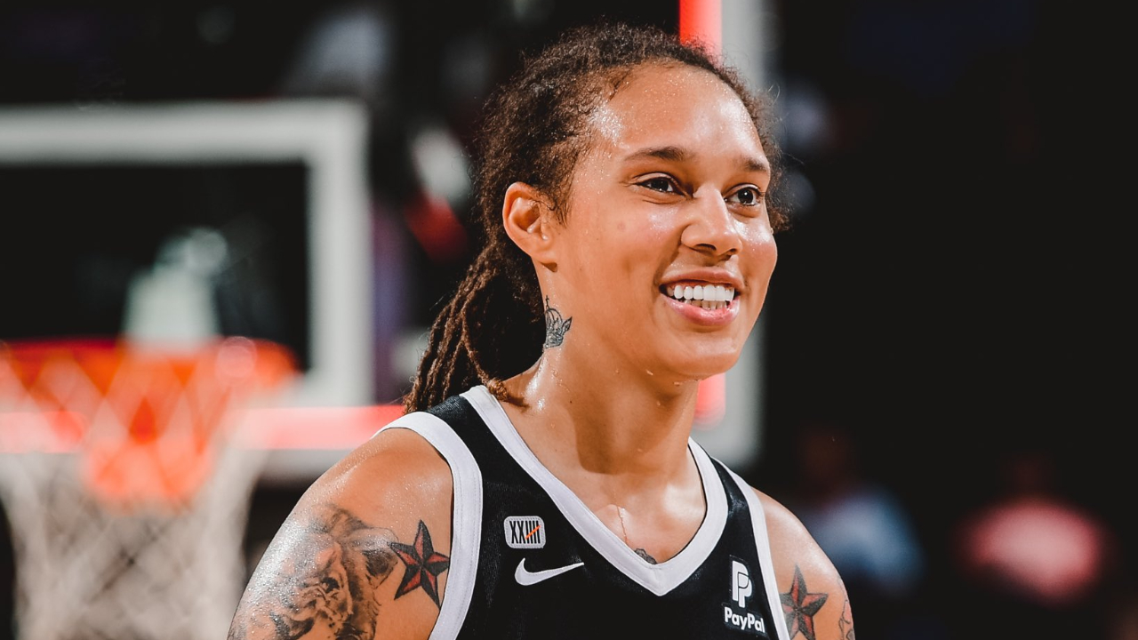 Brittney Griner returns to the WNBA after being released from jail in Russia