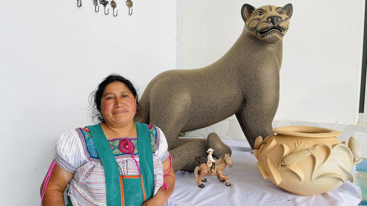 Juana Gómez, artista mexicana en Nigrán: «Los jaguares han hecho de mi ...