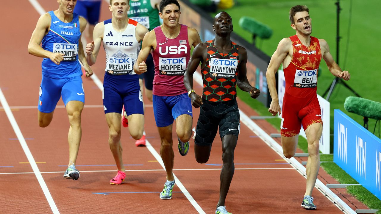 Adrián Ben Lleva A Viveiro Y A A Mariña A La Final De 800 Metros Lisos En El Mundial De Atletismo 