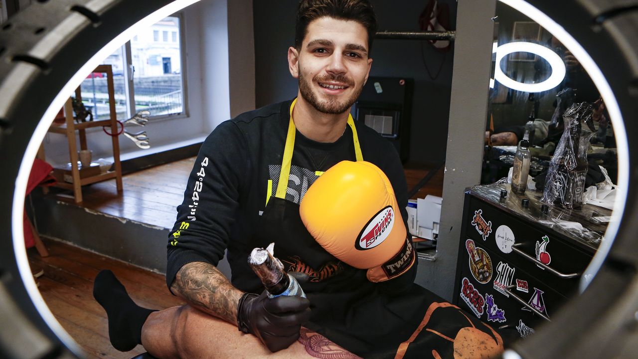 Tatuajes que llevan la firma de un campeón de España de kick boxing